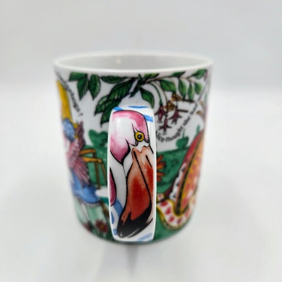 Alice In Wonderland Café By Paul Cardew Porcelain Coffee Tea Mug Cup England - Picture 7 of 16